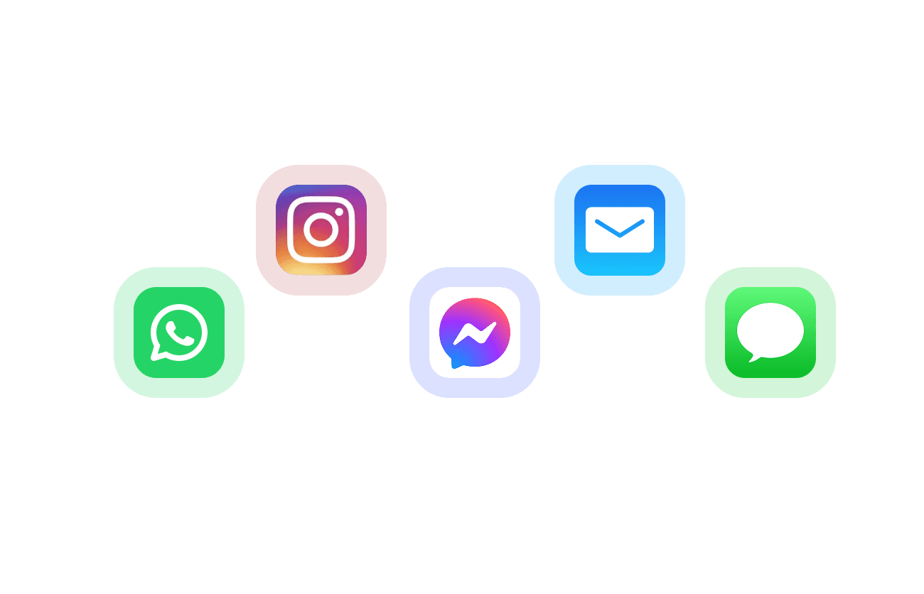 Omnichannel message integration, no need to switch between windows