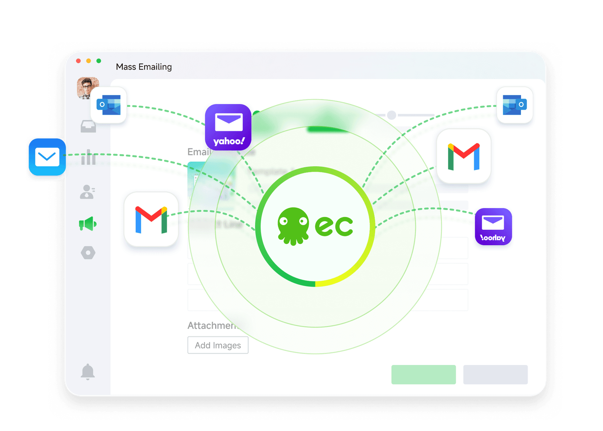 Mass Email delivery for marketing messages