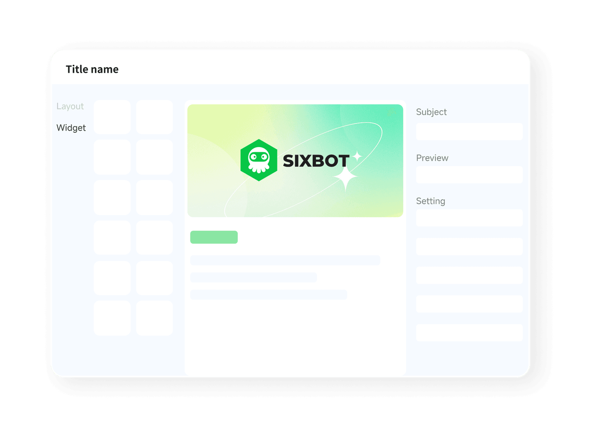 Customizable Email templates