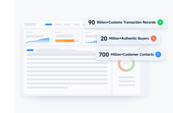 Access 9 billion global trade data, and search potential global buyers efficiently