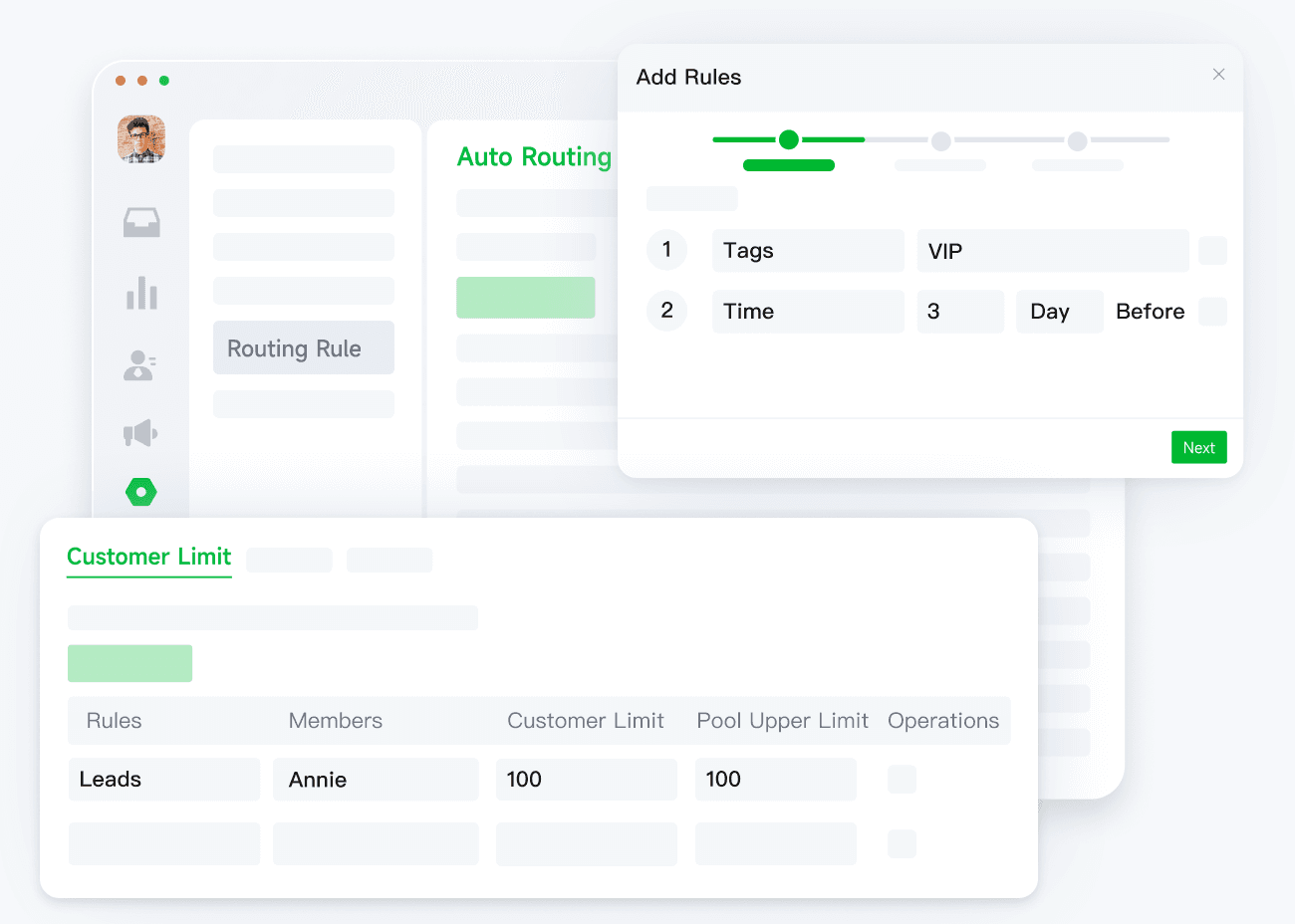 Ensure every customer is handled by the right person with the right tools